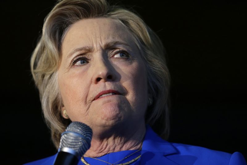 Hillary Clintonová.