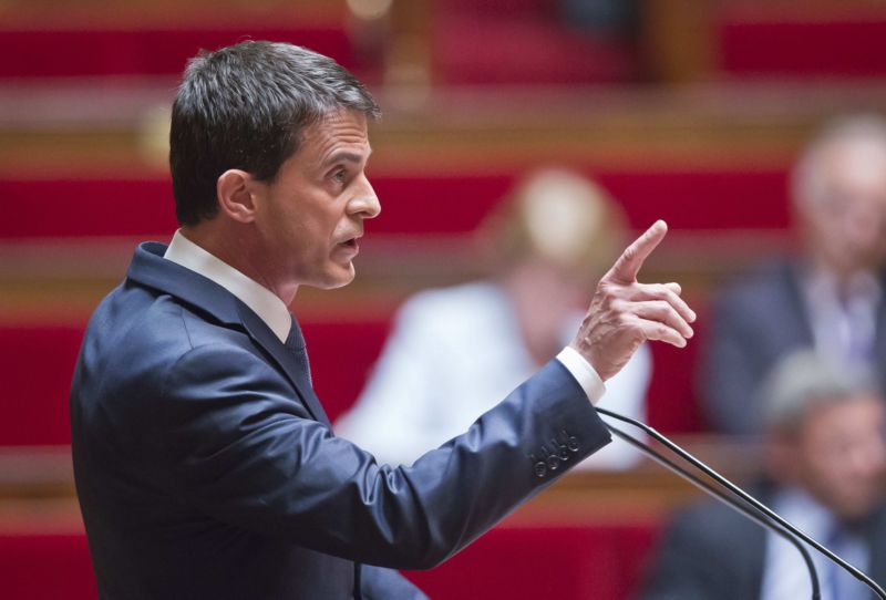 Premiér Manuel Valls. Premiér Manuel Valls.