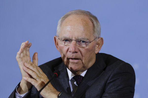 Německý ministr financí Wolfgang Schäuble.