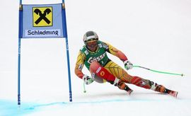Jan Hudec na svahu.