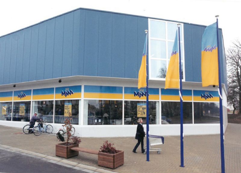 Jihlavský supermarket Mana. Jihlavský supermarket Mana.