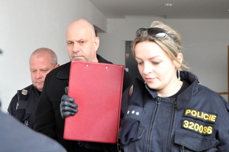 Lobbista Martin Dědic před soudem.