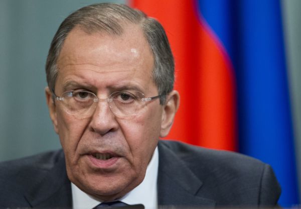 Ministr zahraničí Sergej Lavrov.