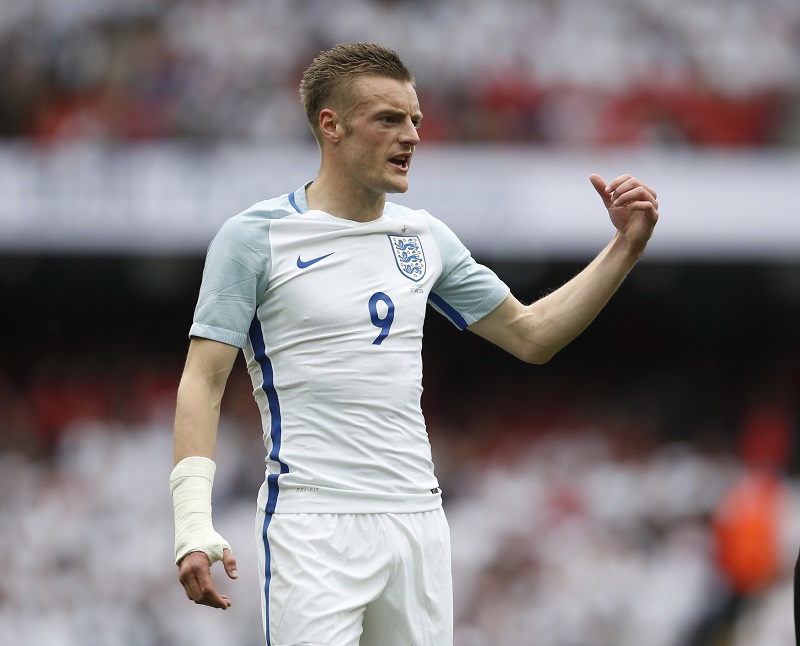 Kanonýr Jamie Vardy.