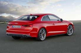 Pohled na zadní partie modelu A5 Coupé.