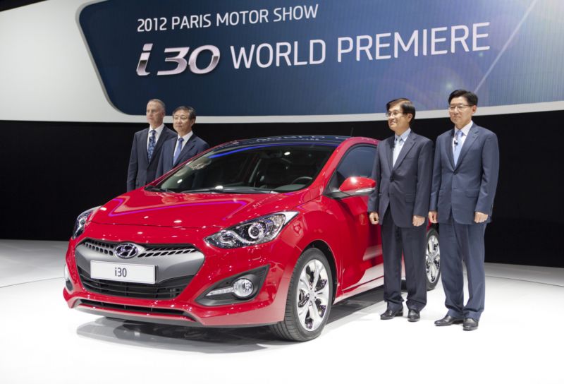 Nejprodávanější model Hyundai i30.