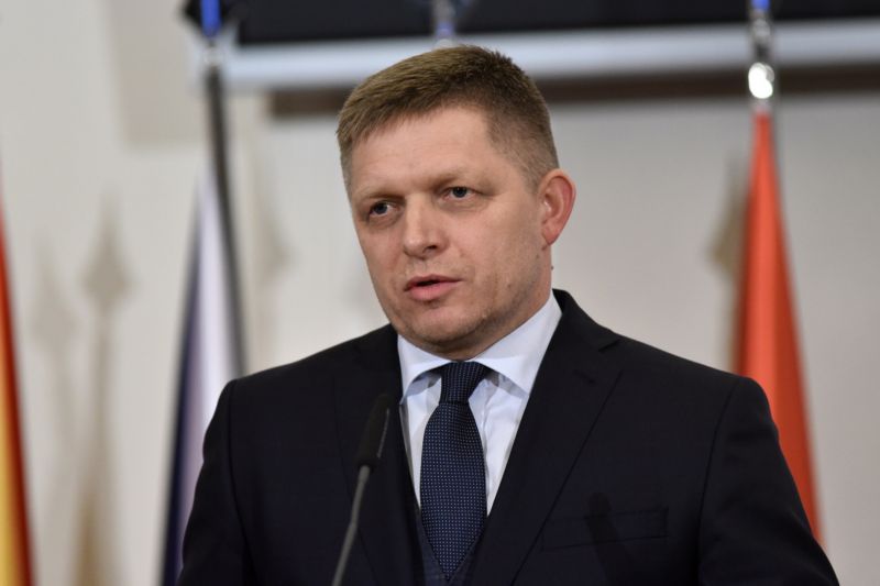 Slovenský premiér Robert Fico.