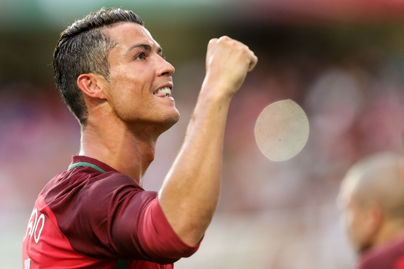 Portugalský fotbalista Cristiano Ronaldo.