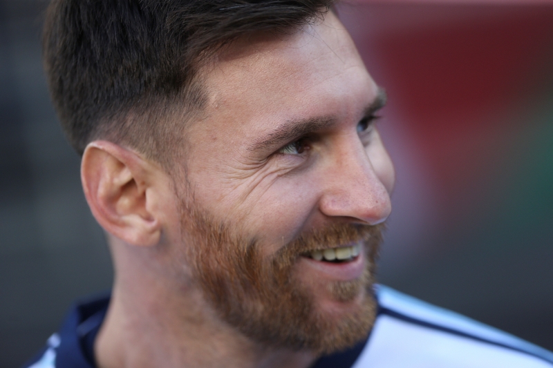 Argentinský fotbalista Lionel Messi.