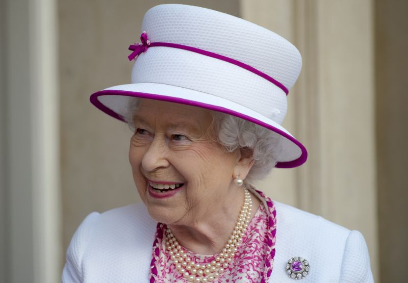 Britská královna.