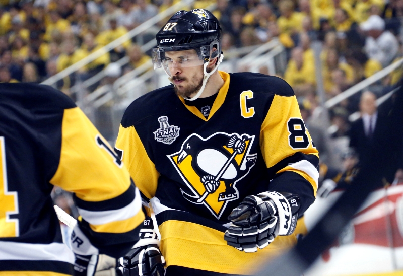 Kapitán Pittsburghu Penguins Sidney Crosby.