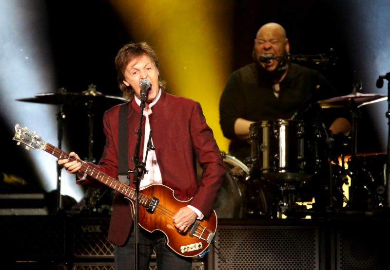 Zpěvák a skladatel Paul McCartney.