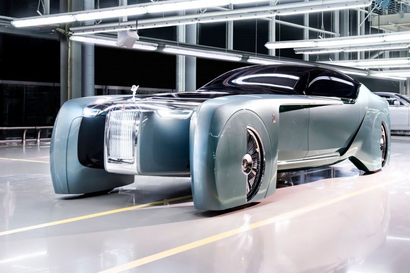 Tak takhle by mohl vypadat rolls-royce budoucnosti.