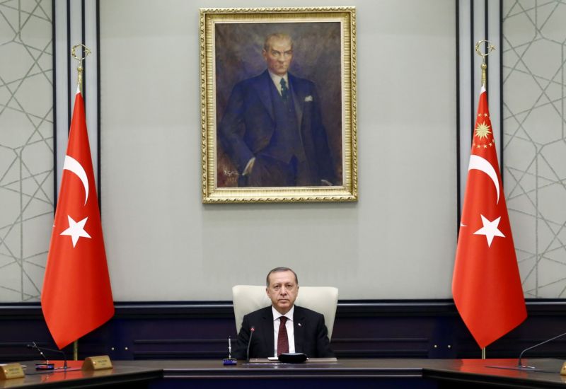 Turecký prezident Recep Tayyip Erdoğan.