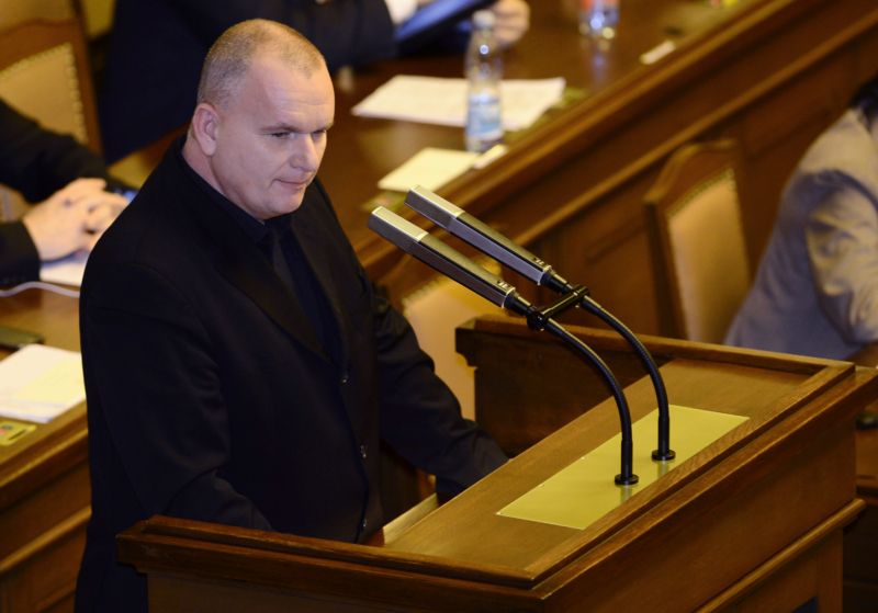 Místopředseda výboru Bronislav Schwarz (Hnutí ANO), jenž svolal jednání výboru pro bezpečnost.