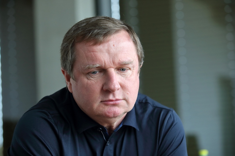 Trenér české reprezentace Pavel Vrba.