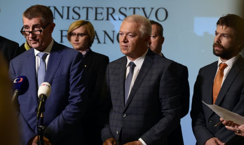 Tisková konference ANO k reorganizaci policie. Tisková konference ANO k reorganizaci policie.