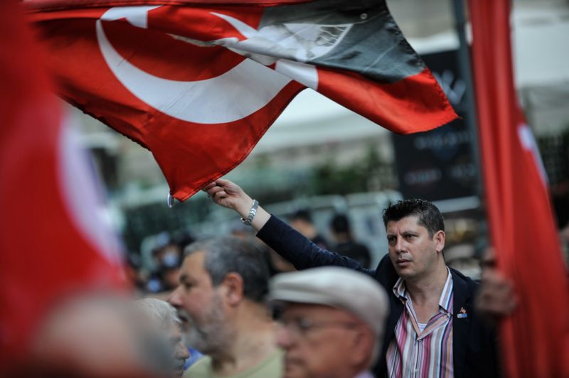 Protesty v Turecku.