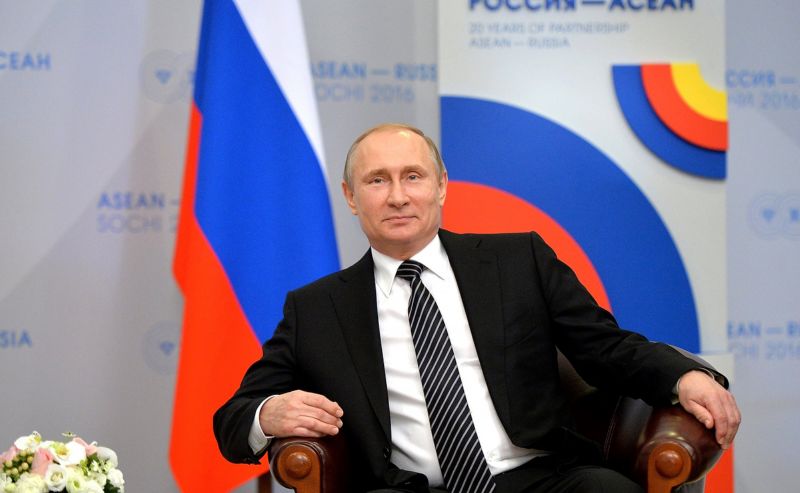 Ruský prezident Vladimir Putin. Ruský prezident Vladimir Putin.