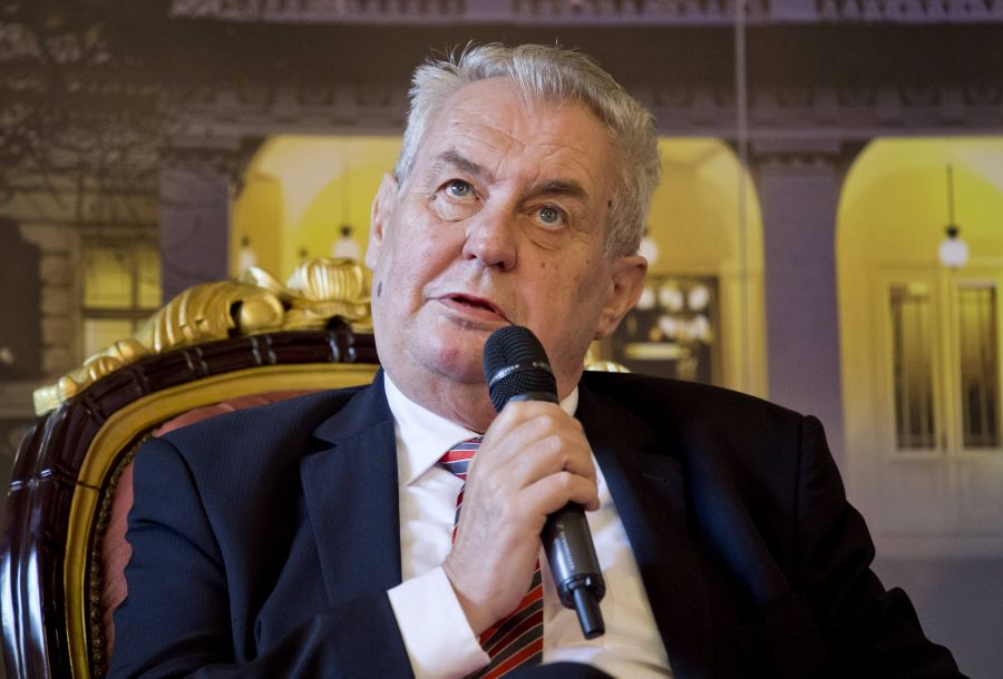 Prezident Miloš Zeman.