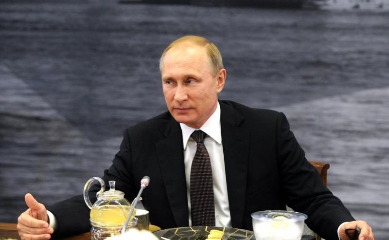 Ruský prezident Vladimir Putin. Ruský prezident Vladimir Putin.