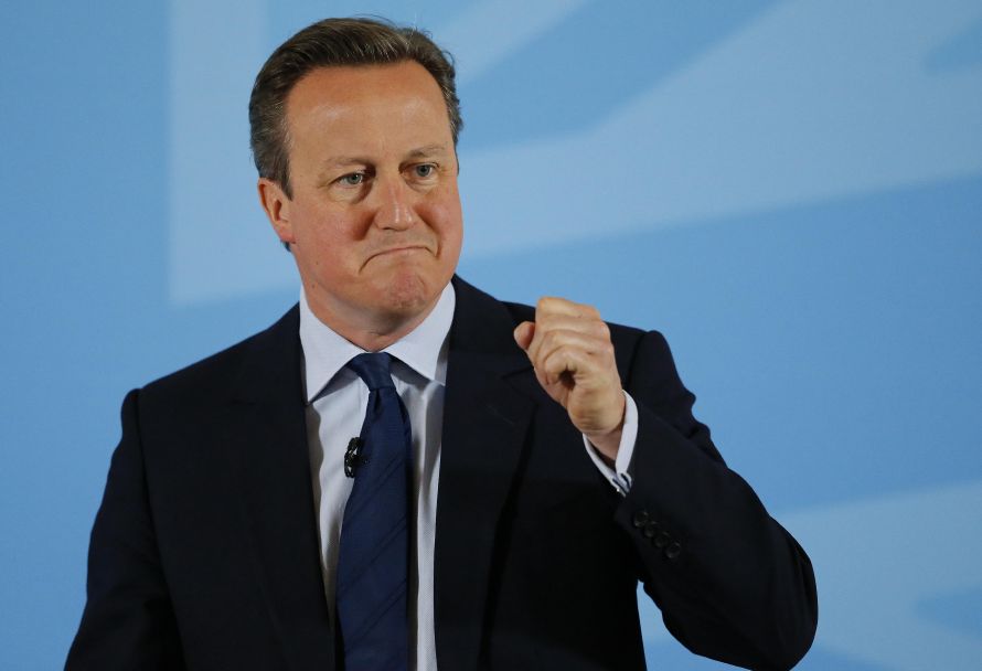 Britský premiér David Cameron.