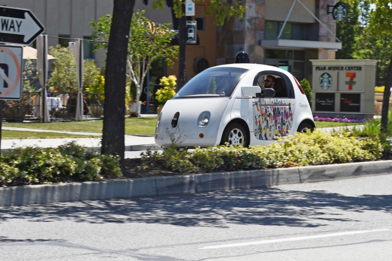 Robotické auto společnosti Google (ilustrační foto).