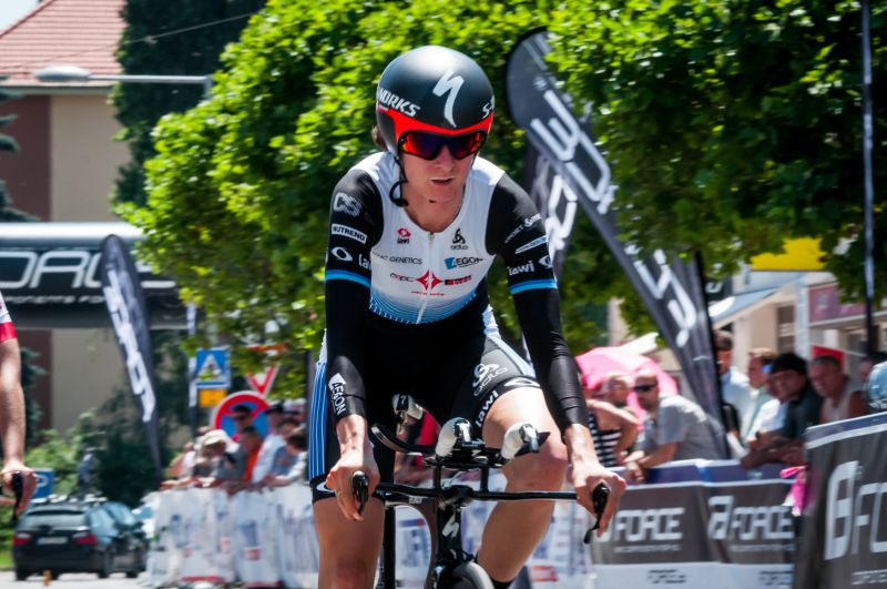Martina Sáblíková na cyklistickém mistrovství ČR a Slovenska