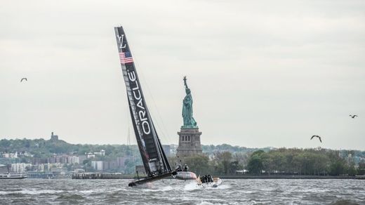 Úžasný výhled na New York.