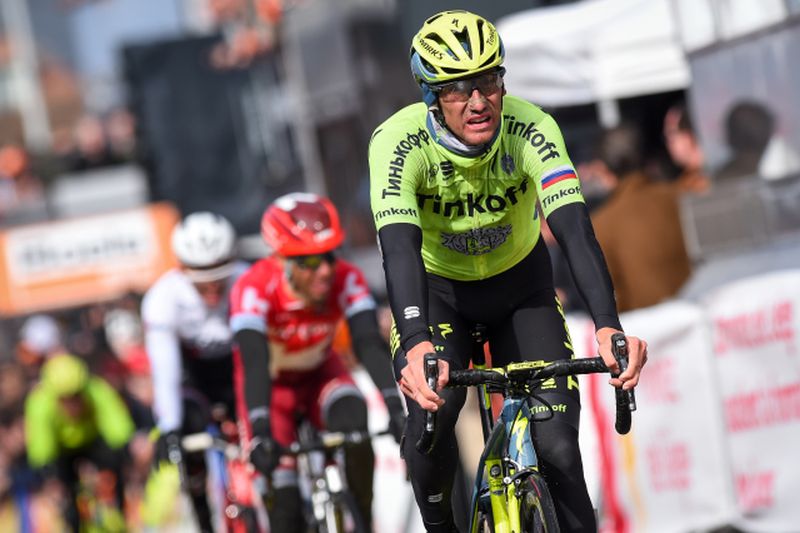 Český cyklista Roman Kreuziger v dresu svého týmu