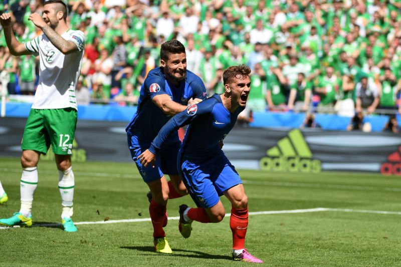 Antoine Griezmann posunul Francii do čtvrtfinále.