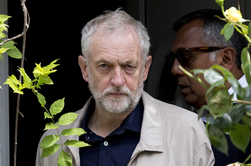 Vůdce britských opozičních labouristů Jeremy Corbyn.