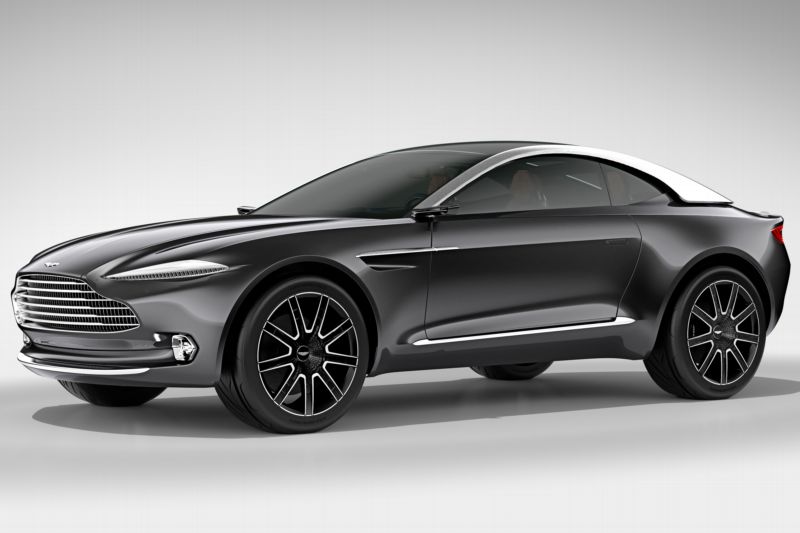 Značka Aston Martin spoléhá na novinku - crossover DBX. 