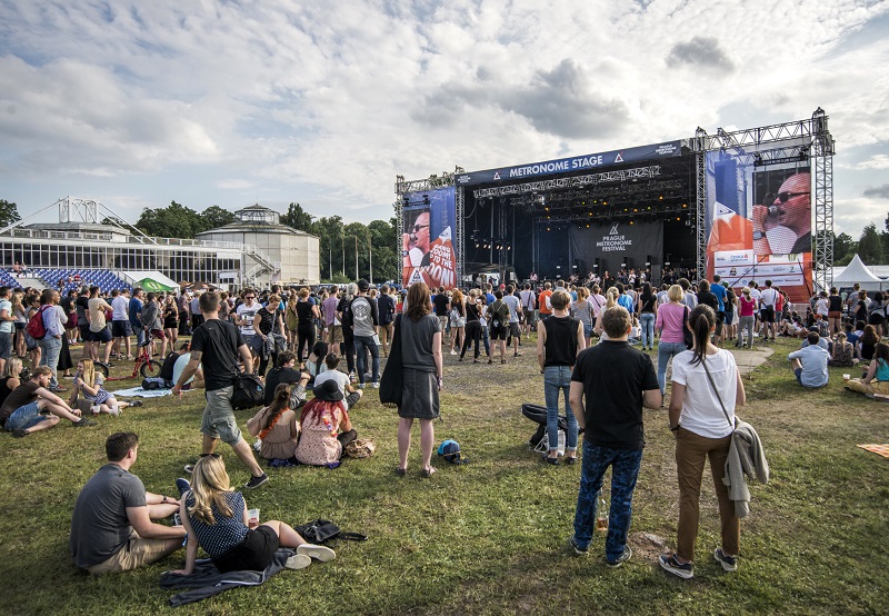 Takhle to vypadalo na Metronome festival.