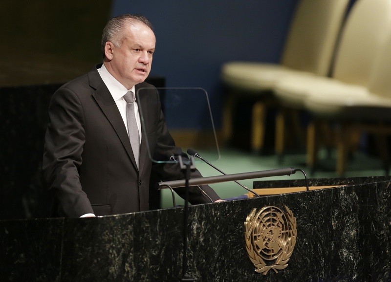 Prezident Andrej Kiska.