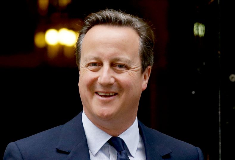 Britský premiér David Cameron.