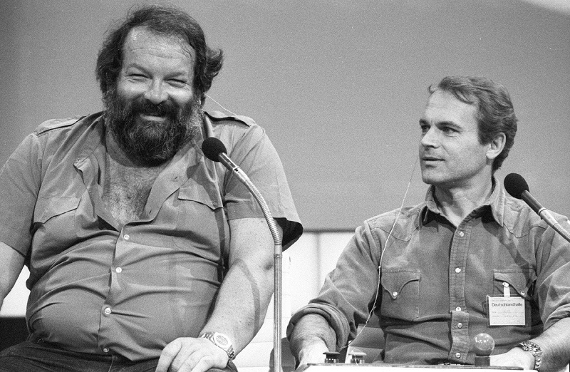 Legendární dvojice Bud Spencer a Terence Hill. 