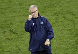 Trenér Lars Lagerbäck.