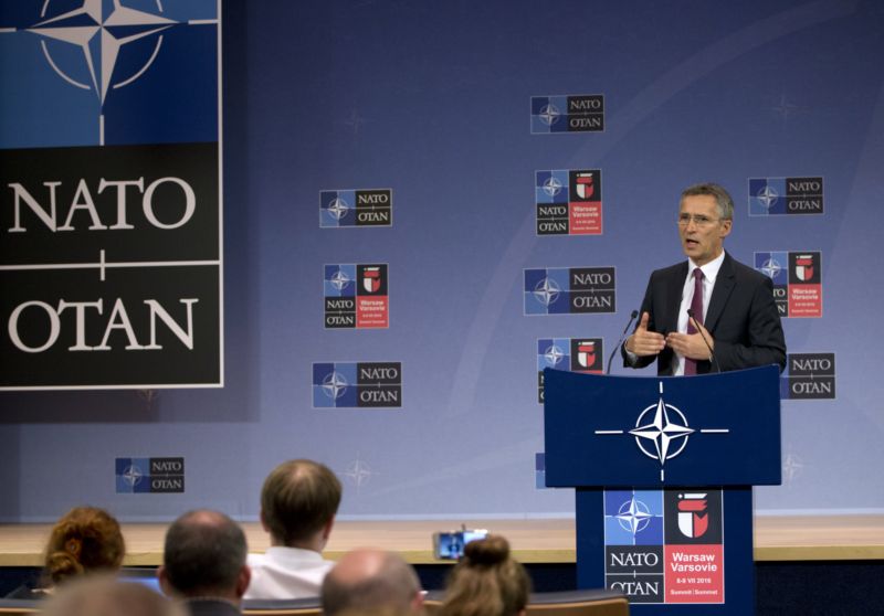 Generální tajemník NATO Jens Stoltenberg.
