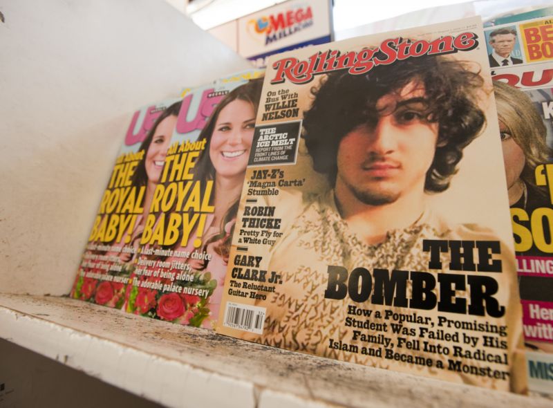 Obálka Rolling Stone (ilustrační foto). Obálka Rolling Stone (ilustrační foto).