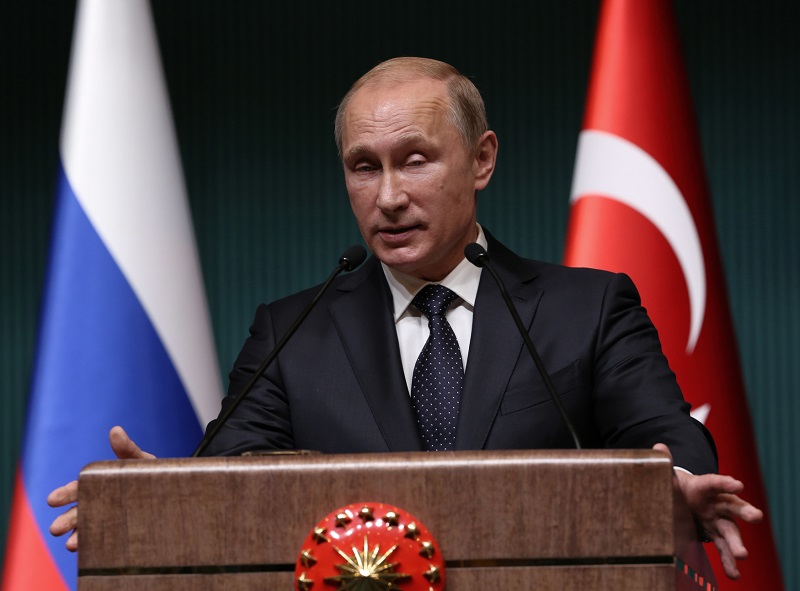 Ruský prezident Vladimir Putin. 