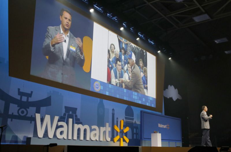 Majitelé americké maloobchodní sítě Walmart si mohou mnout ruce. Už počtvrté za sebou byli časopisem Forbes označeni jako nejbohatší americká rodina (ilustrační foto).