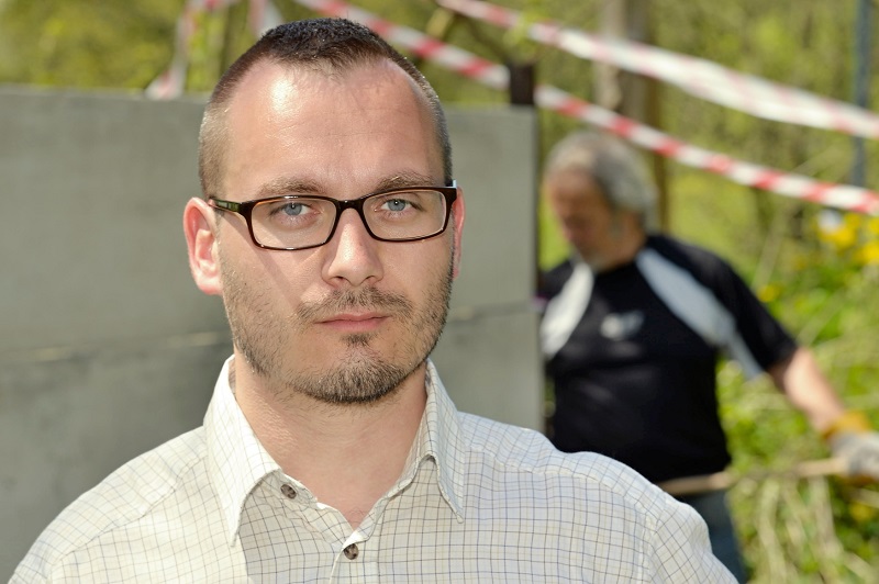 Předseda Národní demokracie Adam B. Bartoš.