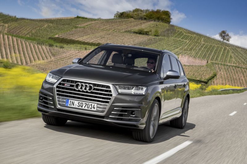 Nový motor udělal z SQ7 nejvýkonnější vznětové SUV na trhu.
