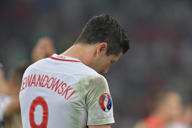 Kanonýr Robert Lewandowski. 
