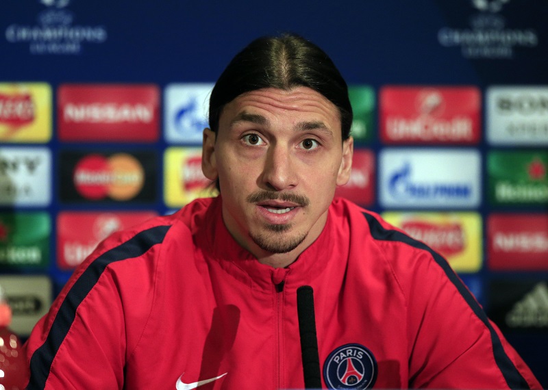 Zlatan Ibrahimovič. 