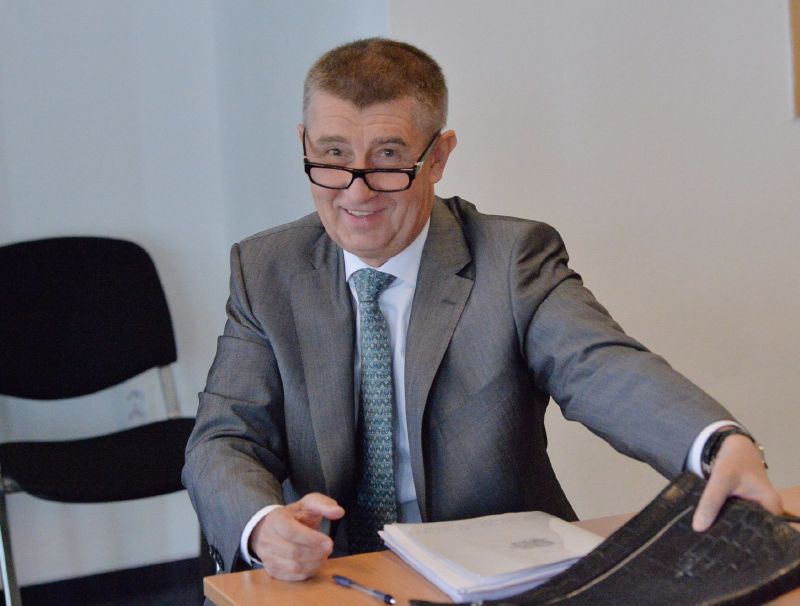 Ministr financí Andrej Babiš.