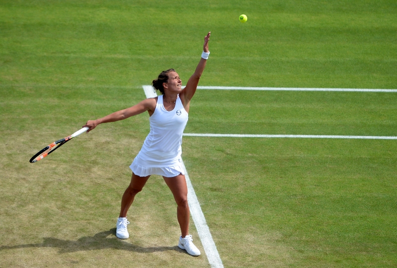 Česká tenistka Barbora Strýcová.