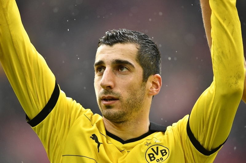Arménský fotbalista Henrik Mkhitaryan.