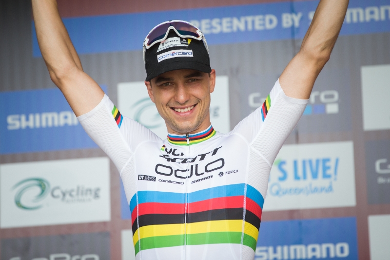 Švýcarský biker Nino Schurter.